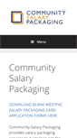 Mobile Screenshot of communitysalarypackaging.com.au